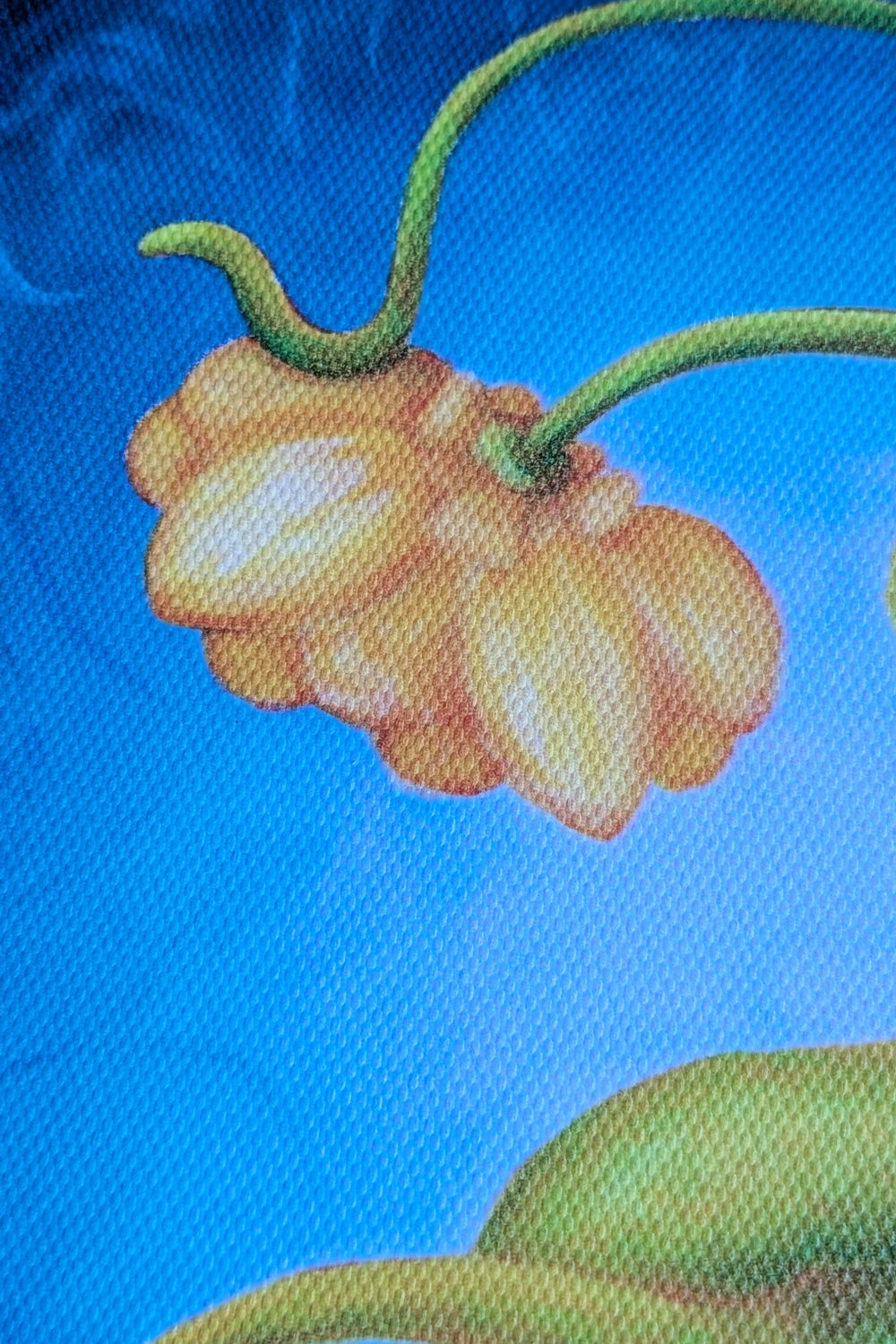 01 "Flora Allegra" - Limitierte Edition Print Blumenmotiv auf Leinwand