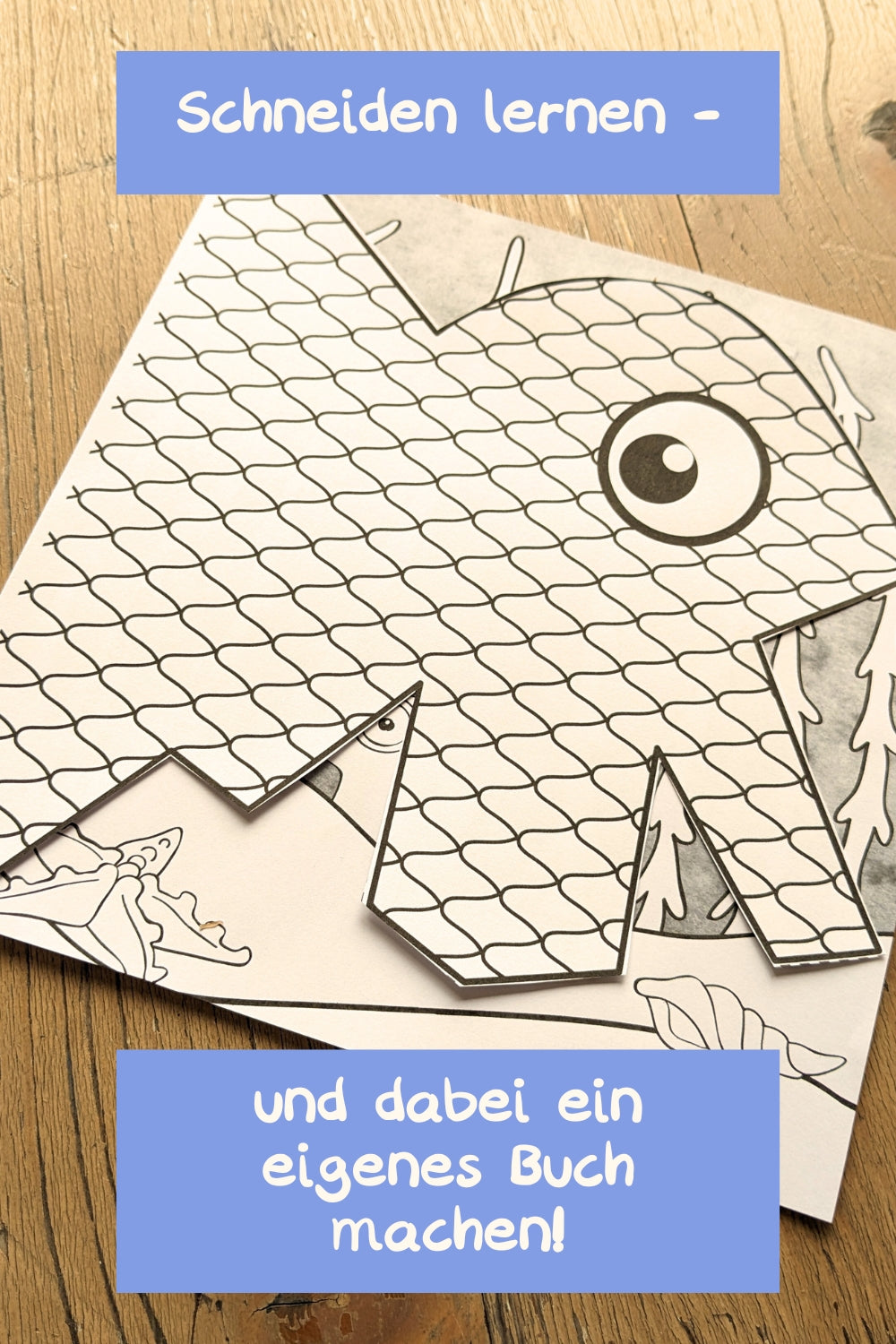 10 "Katze kann Schere" – Schneiden lernen mit Krizzikat unter Wasser + verrückten Fischen - Kinder von 4-6