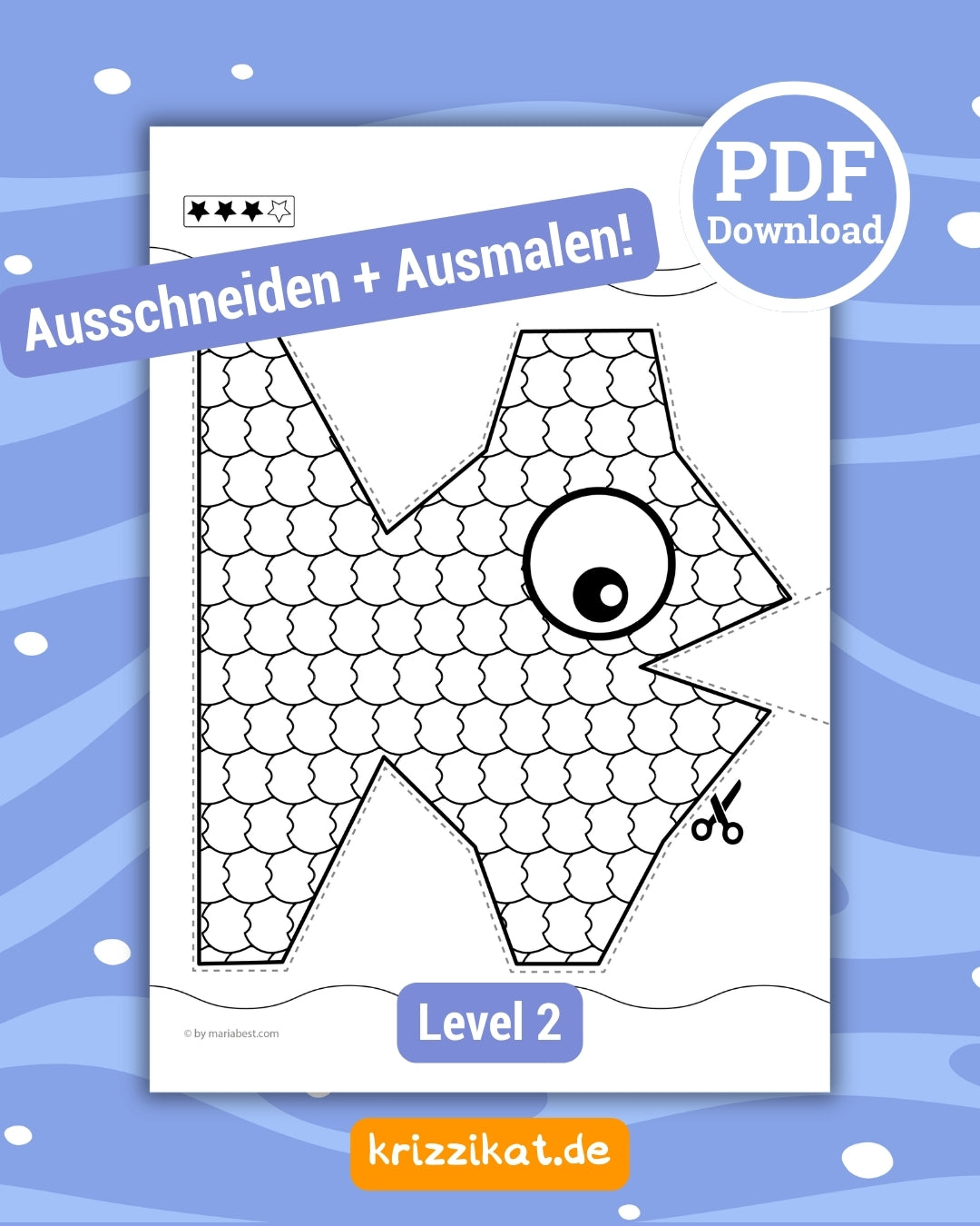 01 "Schneiden lernen für Kids von 4-6" im Unterricht und Zuhause | Digital Download |  Drucke das PDF so oft Du willst!
