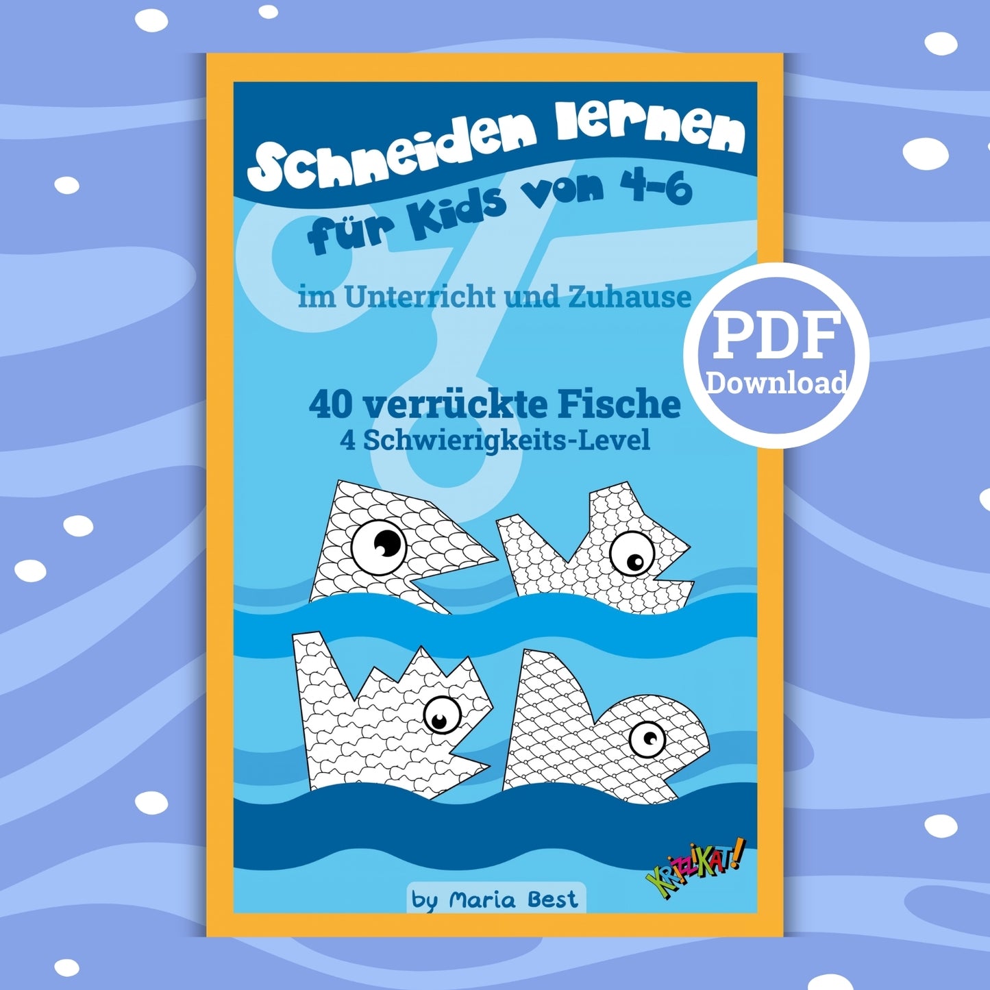 01 "Schneiden lernen für Kids von 4-6" im Unterricht und Zuhause | Digital Download |  Drucke das PDF so oft Du willst!